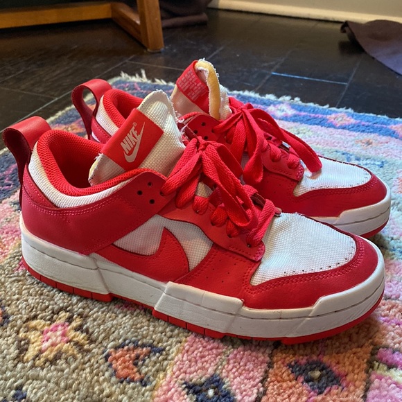 2021 Women’s Dunk Low Disrupt Siren Red - Picture 3 of 6